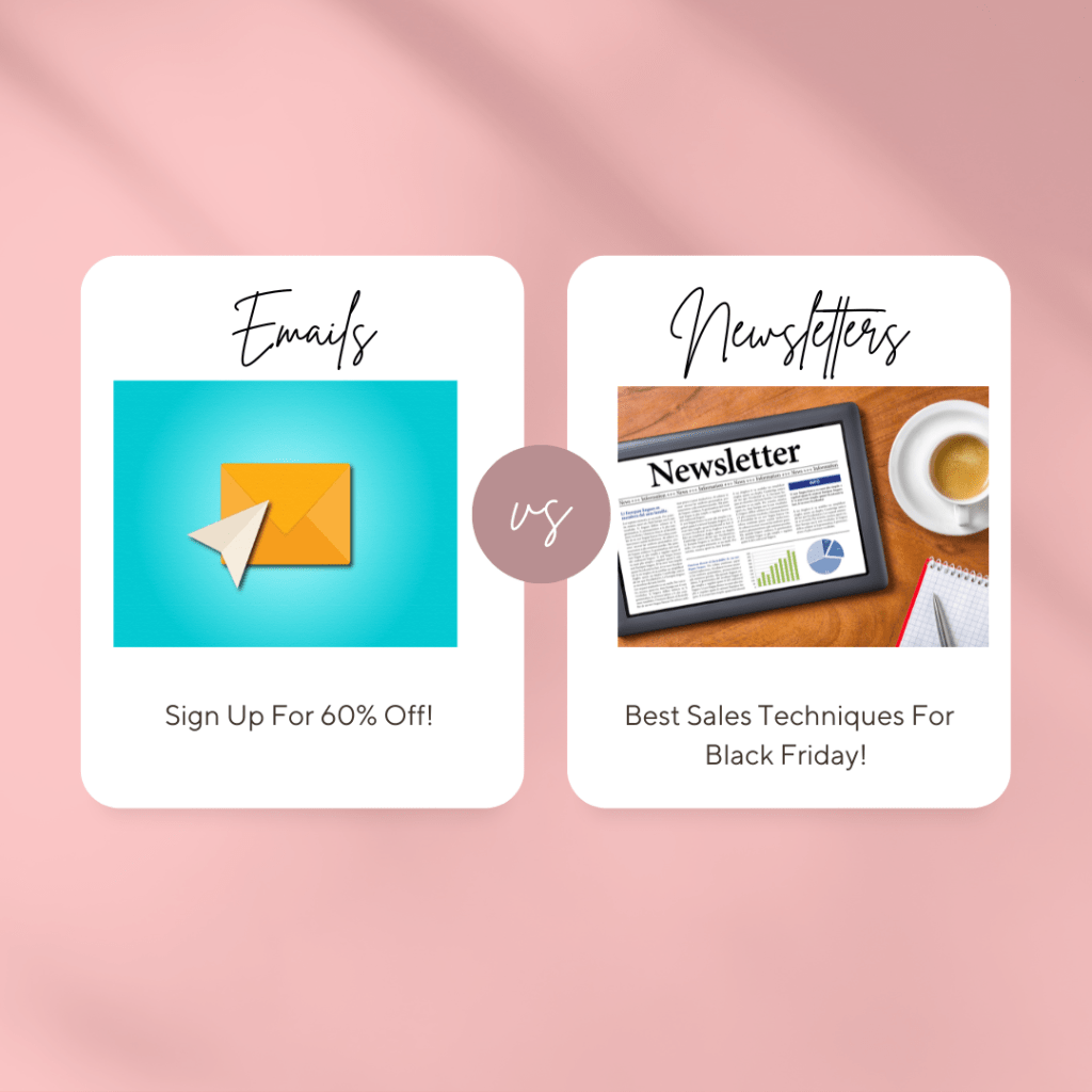 Emails vs. Newsletters: Which Content Is Best For Your&nbsp;Business?
